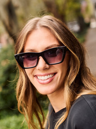 Emma Black Sunglasses