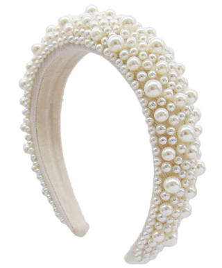 Emma Headband Pearl