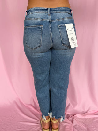 Bailey Wide Hem Jeans