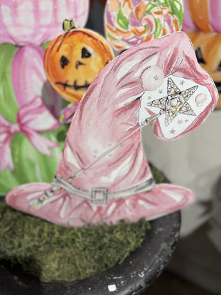 Beck's Wicked Pink Hat Decor