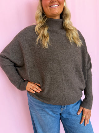 Just Throw It On Turtle Neck-Curvy