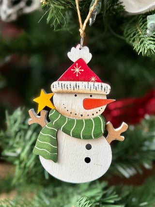 Rustic Holiday Handcrafted Ornaments