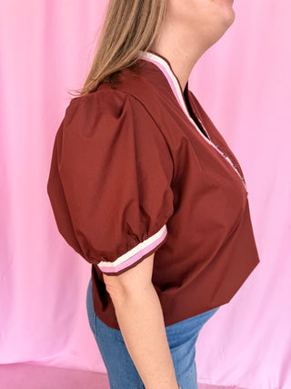 Brown Sugar Top-Curvy