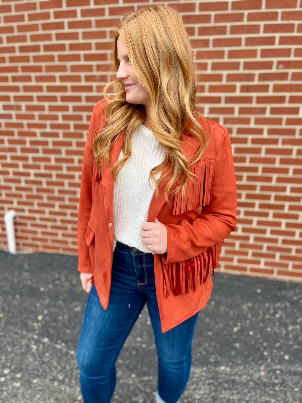 Too Cool To Care Suede Jacket