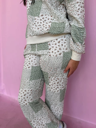 Patchwork Quilted Pants