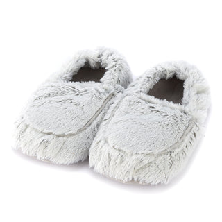 Marshmallow Gray Warmies® Slippers