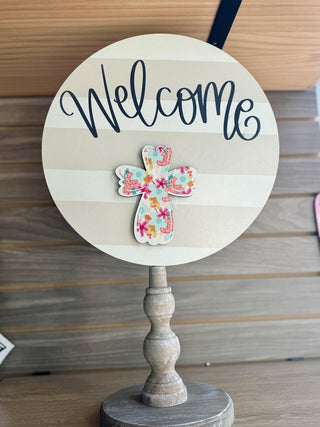 Floral Cross 5" Attachment