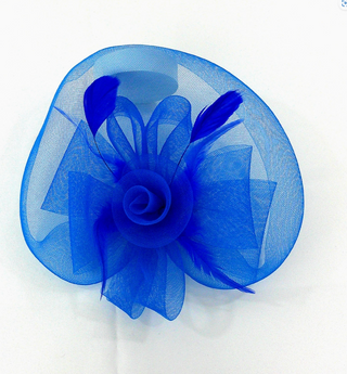 Flower And Feather Facinator R
