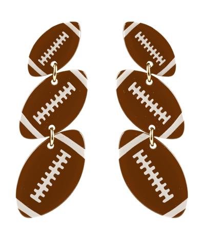 Football Earrings