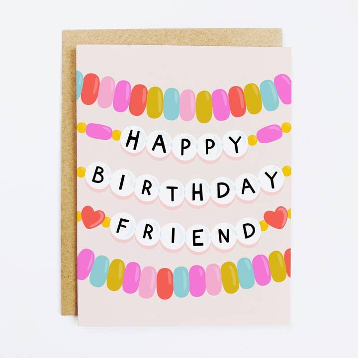 Friendship Bracelet Card