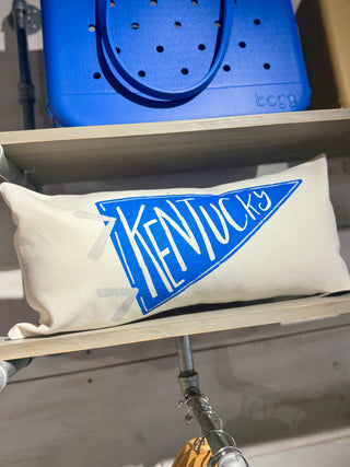 Kentucky Pennant Lumbar Pillow