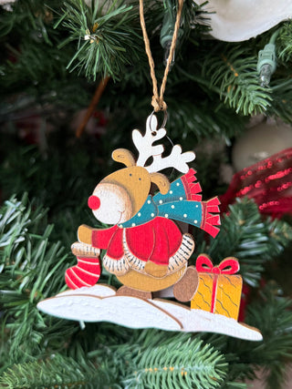 Rustic Holiday Handcrafted Ornaments