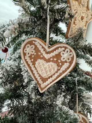 Heart Iced Cookie Ornament