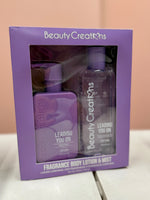 Purple Spray/Lotion Set