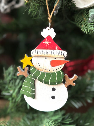 Rustic Holiday Handcrafted Ornaments