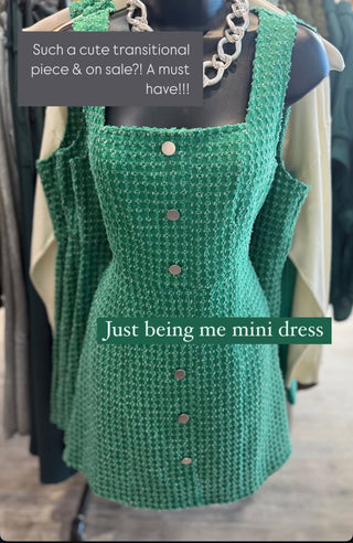 Just Being Me Mini Dress