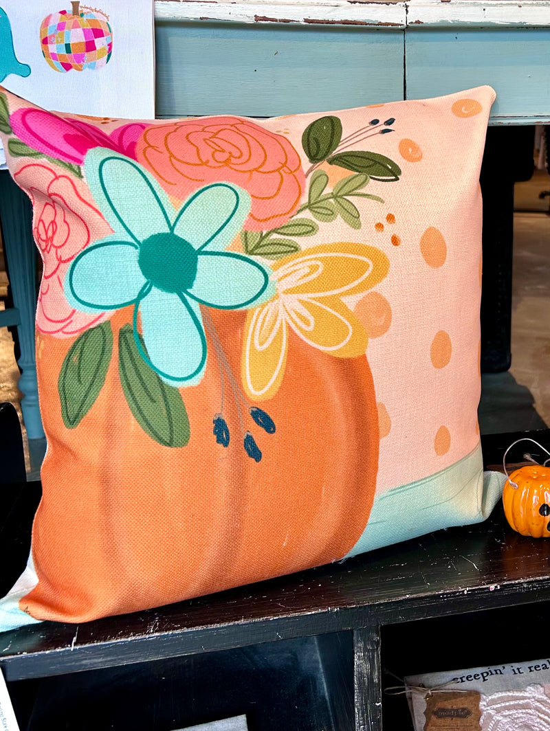 Pretty Lil Pumpkin Pillow