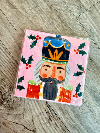 Nutcracker Face Xmas Napkins
