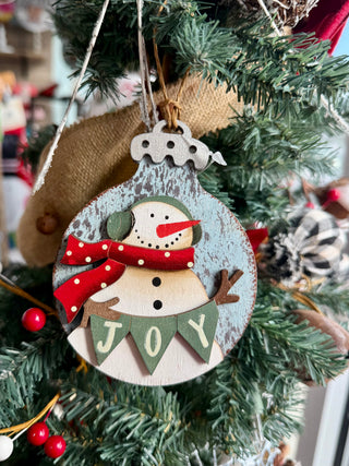 Traditional Holiday Handcrafted Ornaments