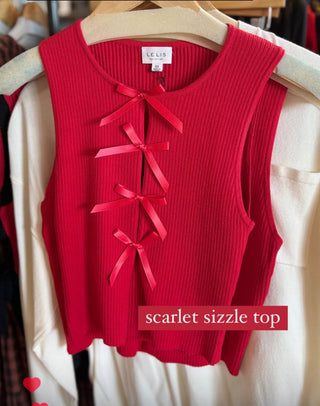 Scarlet Sizzle Top