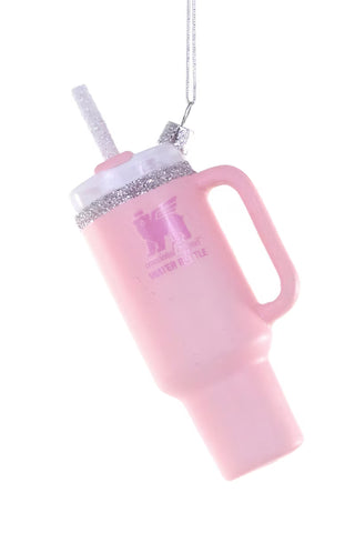 Beverage Tumbler-Pink Ornament