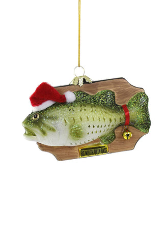 Caroling Fish Ornament