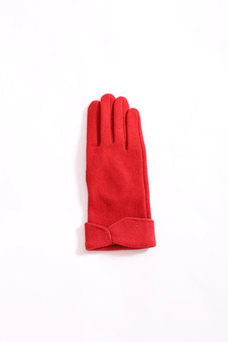 Red Evette Gloves