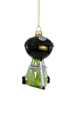 Backyard Grill-Black Ornament