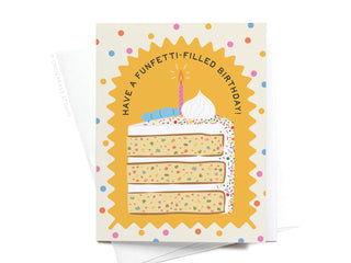 Funfetti-filled Birthday Card