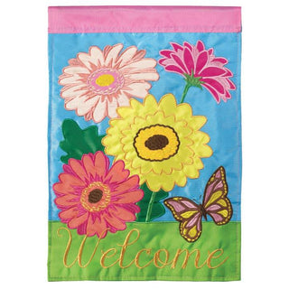 Gerber Daisy Garden Flag