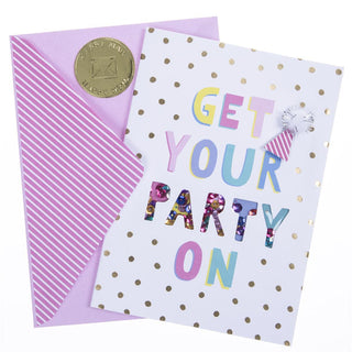 Get Your Party On Birthday Card
