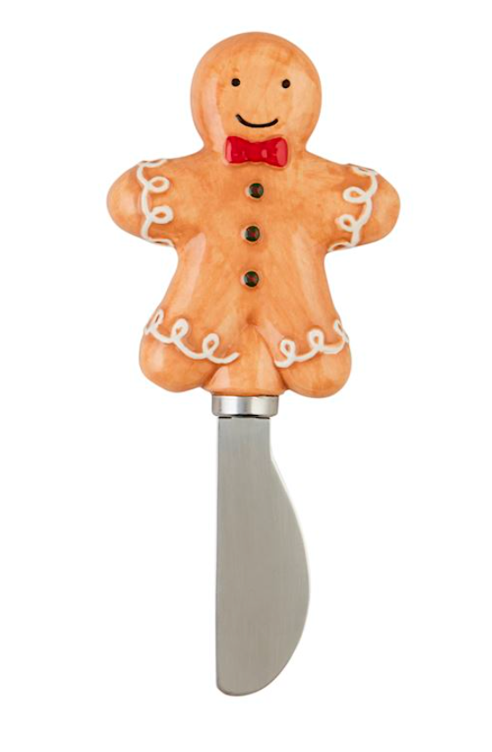 Gingerbread Ceramic Spreader