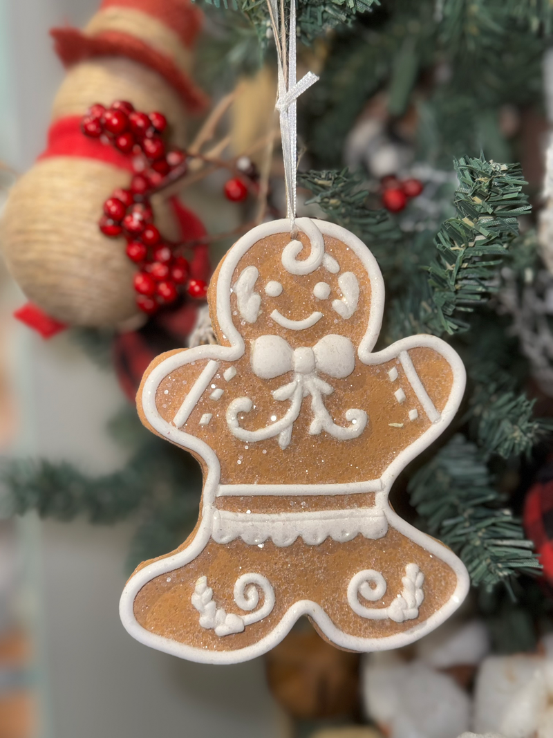 Gingerman Iced Cookie Ornament