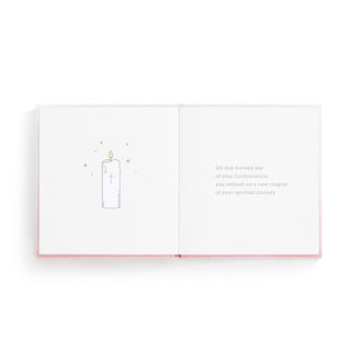 Girl Confirmation Book and Earring Set