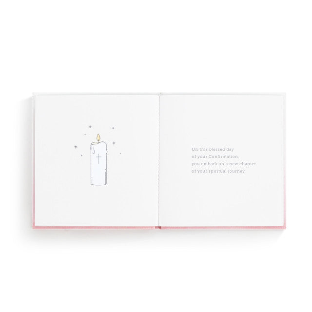 Girl Confirmation Book and Earring Set