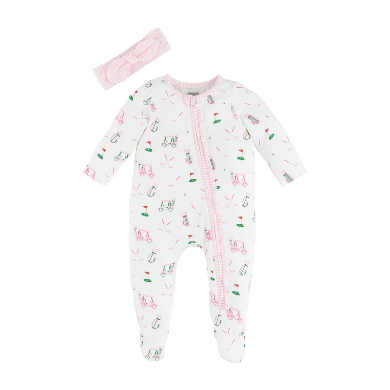 Girl Golf Sleeper Set