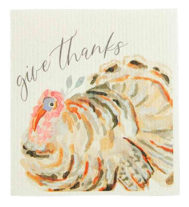 Give Thanks Reusale Dish Cloth