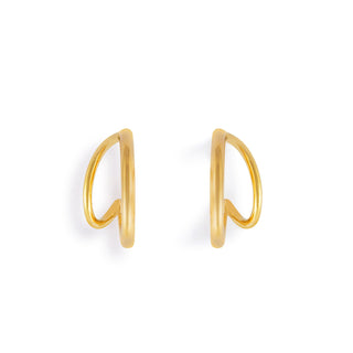 Gold Split Hoop