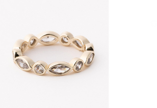 Gold Veronica Ring SIZE 8