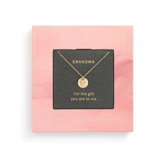 Grandma Book and Necklace
