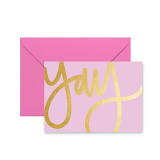 Yay Greeting Card