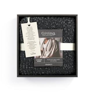 Grey Giving Shawl