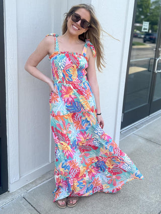 Have A Nice Day Maxi Dress
