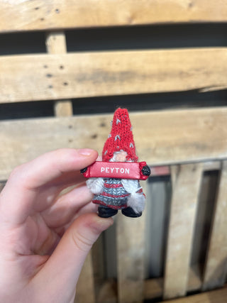 Personalized Gnome Ornament