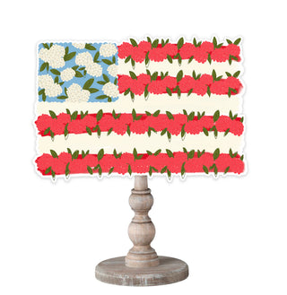 Flag of Flowers Topper
