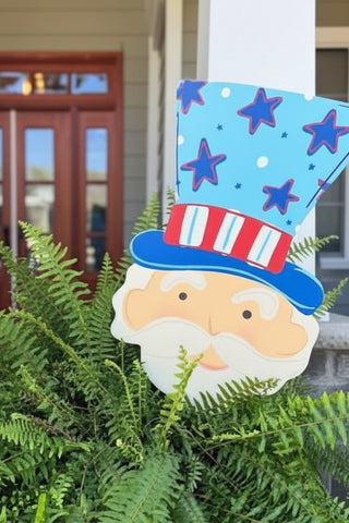 Uncle Sam Plastic Garden Stake