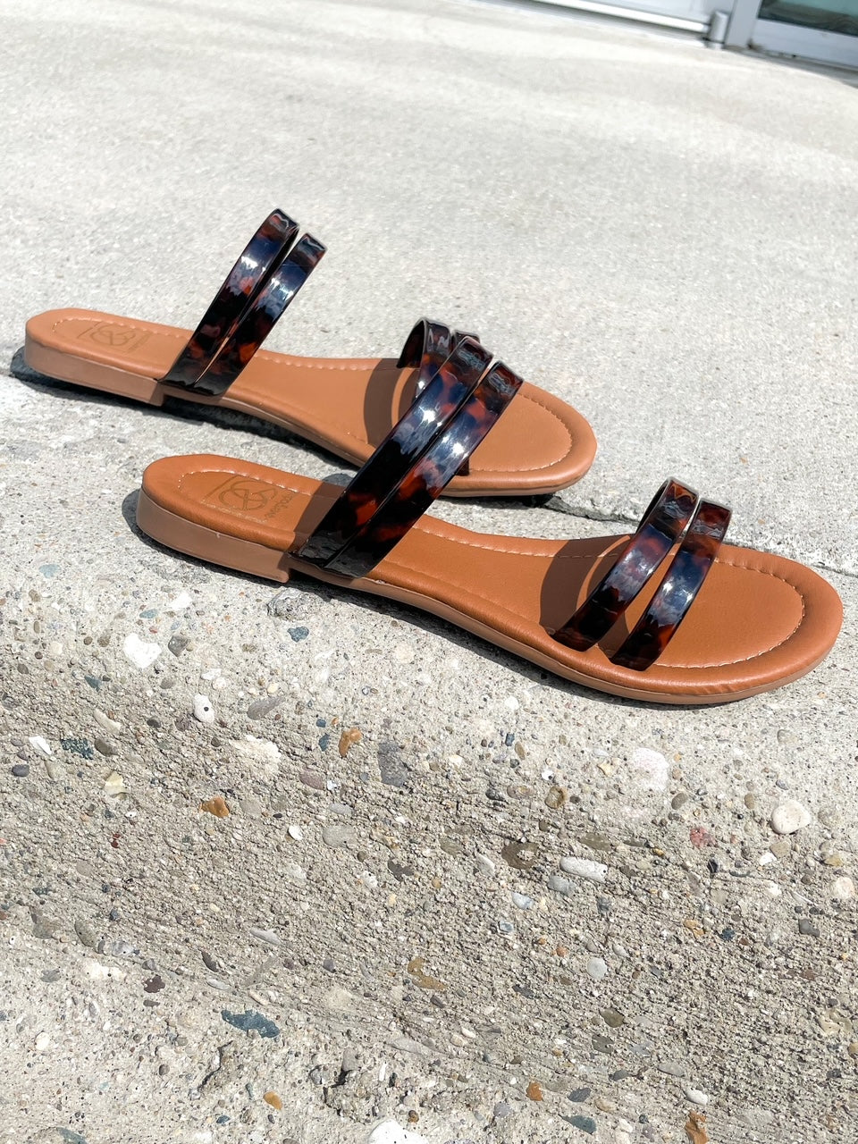 J.Crew Factory Women 9 Blue White Striped Preppy Nautical Bow Slide Flat  Sandals | eBay