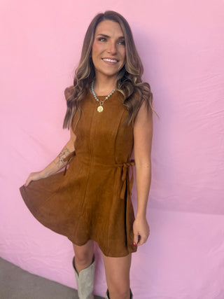 Sweet As Suede Dress