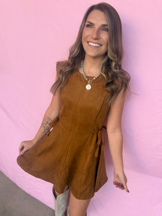 Sweet As Suede Dress