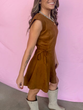 Sweet As Suede Dress
